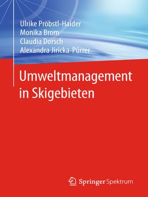 cover image of Umweltmanagement in Skigebieten